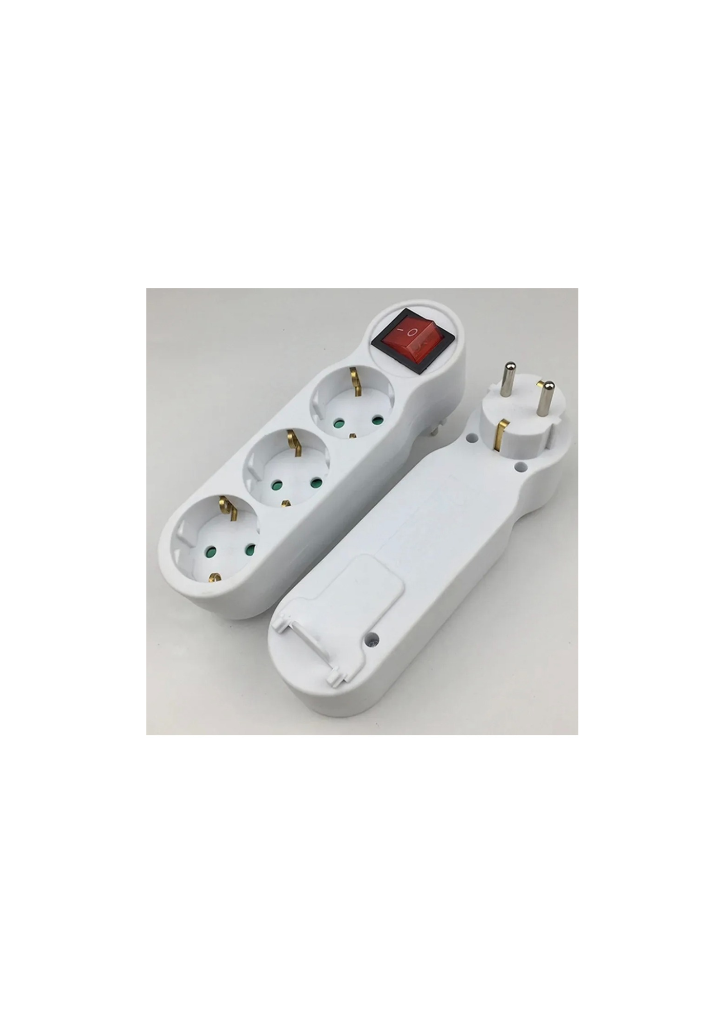 3-Fach Steckdosenadapter