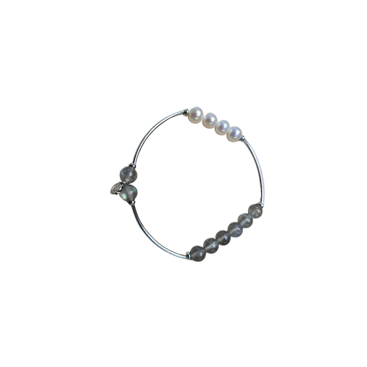 Armband mit Süßwasser-Zuchtperlen